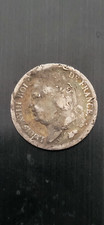 1/2 FRANC 1823A - LOUIS XVIII - ARGENT