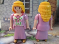 femme jeune fille PRINCESSE rose violette palais château PLAYMOBIL 5148 5854