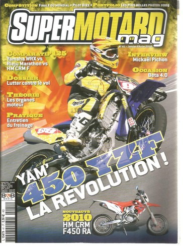 Supermotard yam 450 yzf - n°41,