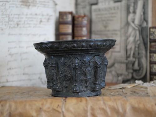 Mortier bronze haute - bronze,