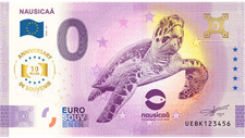 Billet Souvenir 2025  France Nausicaa Tortue - 10th ANNIVERSARY