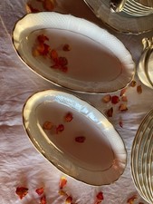 Lot de 2 raviers en porcelaine