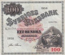 100 Kronor - Svea - Gustav