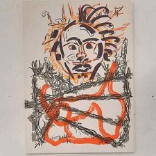 Jean-Paul RIOPELLE (1923-2002)"Ficelles et autres jeux" MAM PARIS/1972/+4 LITHOS