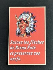 45 - AUTOCOLLANT BISON FUTÉ ÉTÉ 1977 - PRÉVENTION ROUTIÈRE AUTOMOBILE