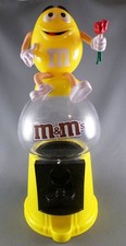 Distributeur de bonbons M&M's - Jaune Bouquet de Roses sur Distributeur de Compt