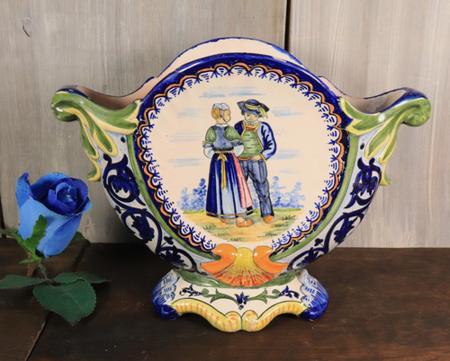 Ancien vase jardinière - jardinière, en