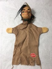 Marionnette Sorcière Vintage Loup Diable Guignols Jouets Enfants - Marque JODECA