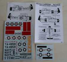 Décalques Maquette Avion 1:48