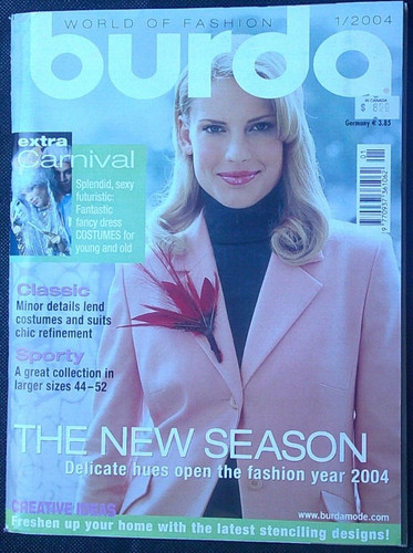 Burda magazine jan 2004 - magazine,