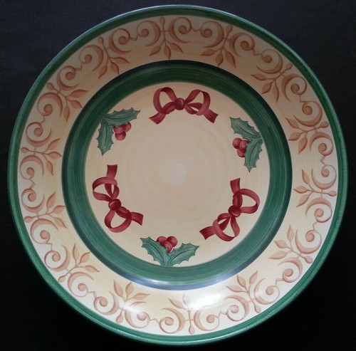 Rare grand plat rond - plat,