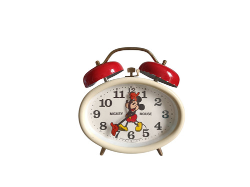 Vintage clock mickey mouse - clock,