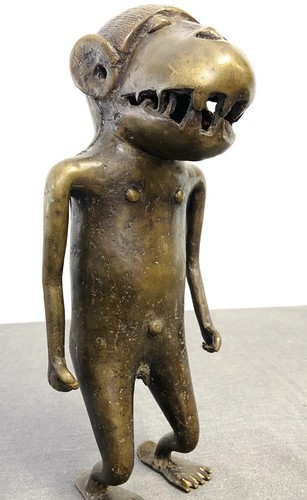 Singe génie bronze - génie, en