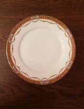 12 assiettes à dessert "arts déco" Limoges DRB