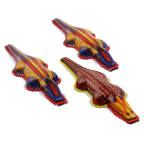 Jouet étain crocodile de - jouet,