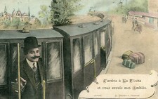 J'arrive à LA FLECHE et je