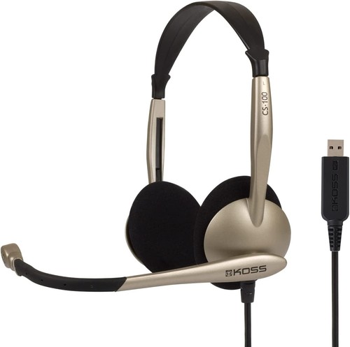 Casque koss cs100 - casque, usb