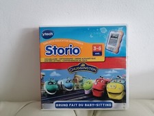 CHUGGINGTON BRUNO FAIT DU BABY-SITTING - Jeu STORIO VTECH complet boite + notice