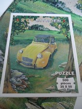Puzzle 2CV 500 pièces complet