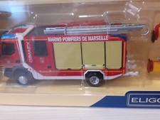 Eligor Renault D16 FPT SR Gimaex Mod Bmpm Echelle 1:43 Camion Pompier Miniature