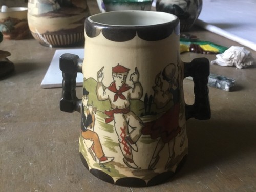 Petit pot anses grés de - pot, en