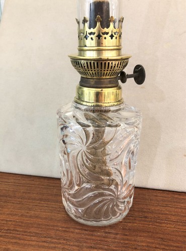 Ancienne lampe pétrole en - lampe, à