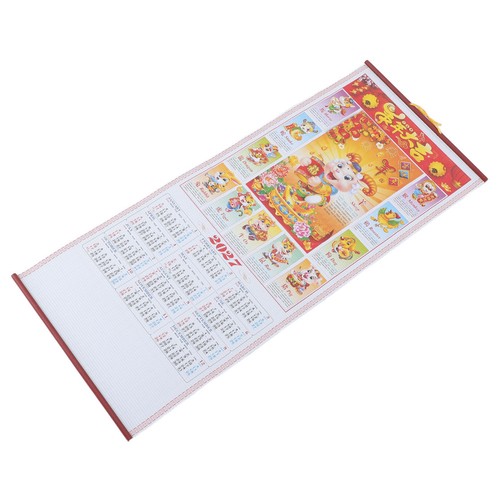 Calendrier mural année - année, du