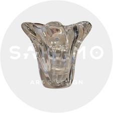 Petit vase en cristal clair