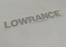 Autocollant Sticker origine Lowrance bleu 49cm / 7,5cm