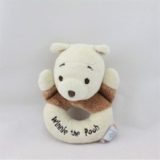 Doudou hochet Winnie l'Ourson