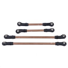 10pcs Stainless Steel Link Rod 324mm Wheelbase For TRX4 RC Crawler Car