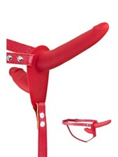 Double gode ceinture rouge -