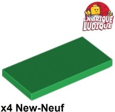 Lego 4x Tile plaque lisse 2x4