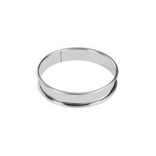 Cercle à tarte bord roulé 6