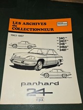 Panhard 24 63-67 Revue Technique Panhard Les Archives Du Collectionneur n17 Eta
