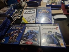 lot de 5 Jeux PS2- course  Voitures EtMotos .. TBE + livrets .. Ref 7
