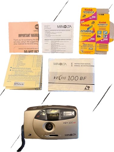 Vintage minolta vectis 100bf - vintage,