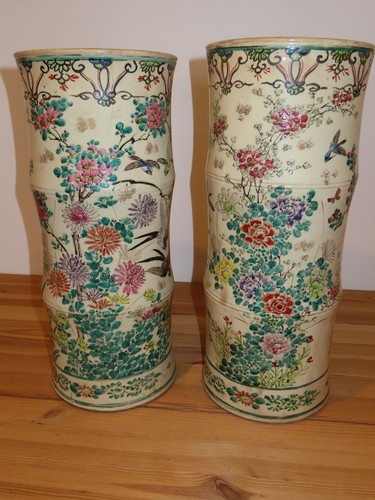 Paire vase rouleaux - paire,
