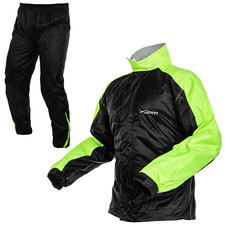 Pantalon Veste Scooter Imperméable Haute Visibilité Blouson Moto FLUO A-PRO