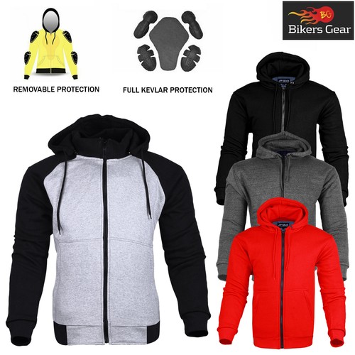 Hommes veste moto capuche - capuche, ce