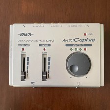 Roland UA-3 USB AUDIO Interface AUDIO Capture EDIROL USB MIDI pour Win/Mac