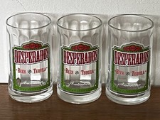 Lot de 3 Authentiques Verres à bière 25 cl DESPERADOS / Le vrai !!!