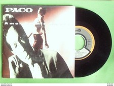 Paco 45T SP Amor de mis amores 1988