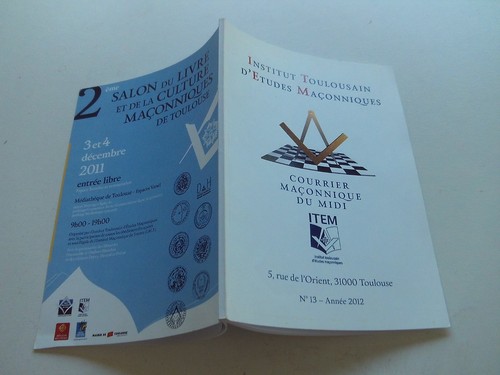 Courrier maconnique midi - %maconnique, du