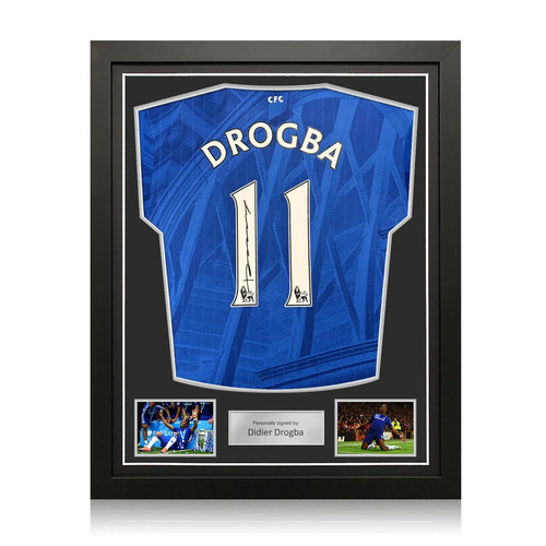Maillot chelsea signé par - de,