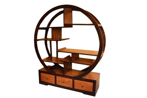 Bibliothèque teak avec - teak, 3