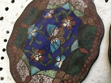 Paire de cloisonnés Chine