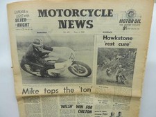 1960 Motorcycle News Newspaper