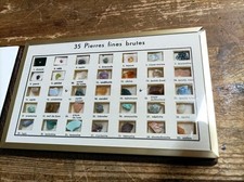Livre Coffret 35 Pierres Fines Brutes