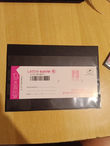 Timbre france lettre - timbre,